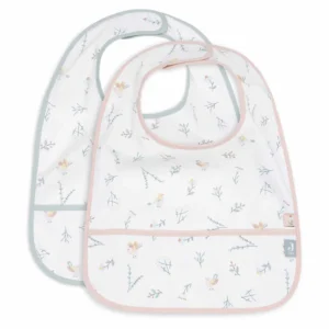 Slab Waterproof Lovely Birds - 2 Stuks | Jollein