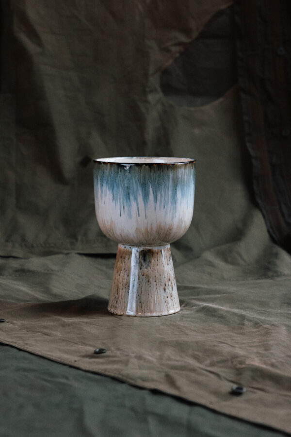 Retro flower pot glacier | HK Living - Afbeelding 4