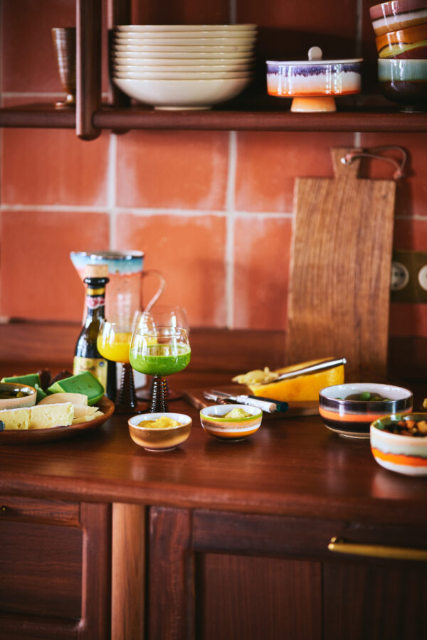 70s ceramics: XS bowls sierra, set of 4 | HK Living - Afbeelding 3