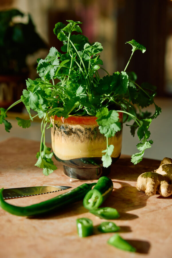 70s ceramics: scented candle tulum | HK Living - Afbeelding 5