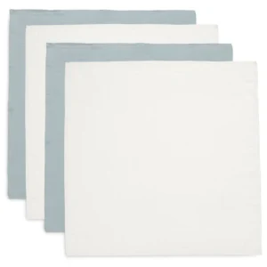 Hydrofiele Doek Small 70x70cm - Sea Green/Ivory - 4 Stuks | Jollein