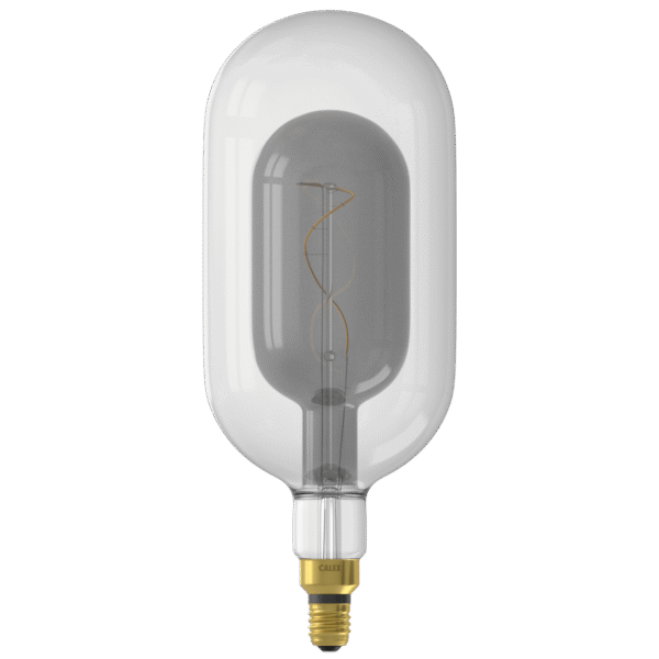 Sundsvall E27 Helder/Titanium 80 Lumen Dimbaar | Calex - Afbeelding 2