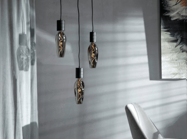 XXL Barcelona LED Titanium - E27 60 Lumen Dimbaar | Calex - Afbeelding 3