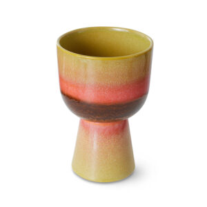 Retro flower pot lime green | HK Living