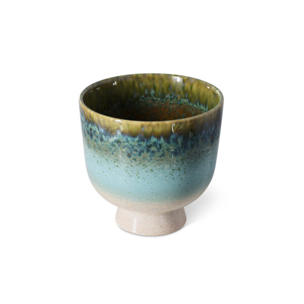 Retro flower pot lagoon | HK Living - Afbeelding 2