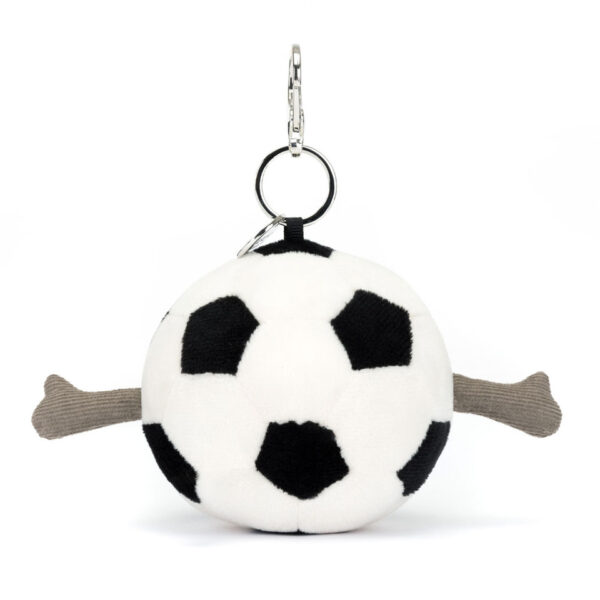 Amuseables Sports Football Bag Charm | Jellycat - Afbeelding 4