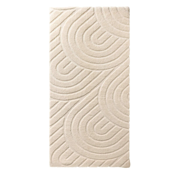 LESLIE plaid 150x200 cm - Tofu, beige | Dutch Decor - Afbeelding 3