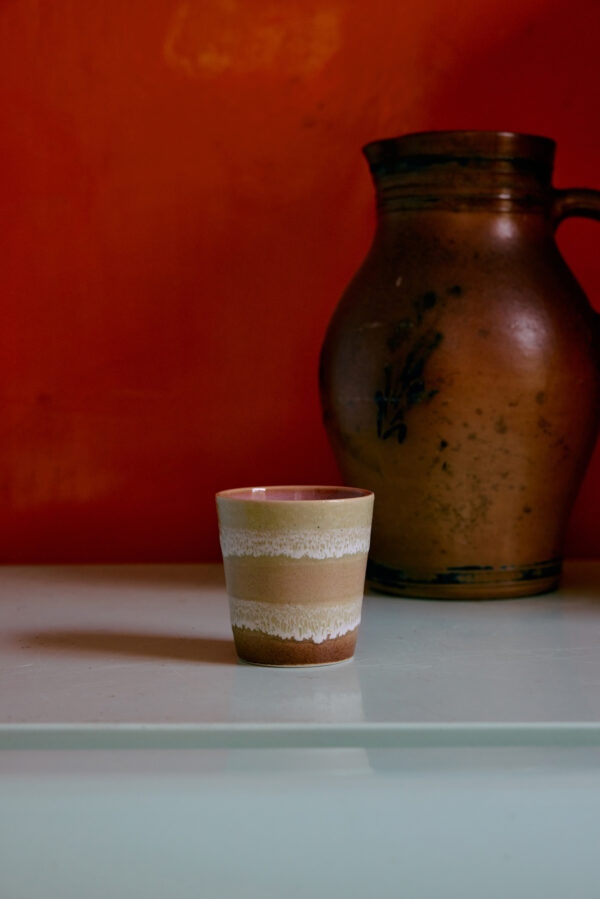 70s ceramics: coffee mug umber | HK Living - Afbeelding 3