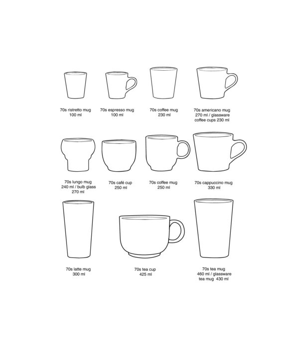 70s ceramics: coffee mug tide | HK Living - Afbeelding 2