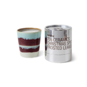 70s ceramics: Christmas special frosted leaves | HK Living