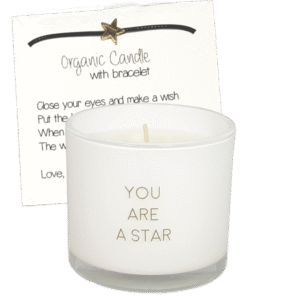 You Are A Star - Geurkaars met Armband | My Flame Lifestyle
