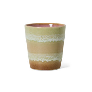 70s ceramics: coffee mug umber | HK Living