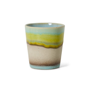 70s ceramics: coffee mug glint | HK Living