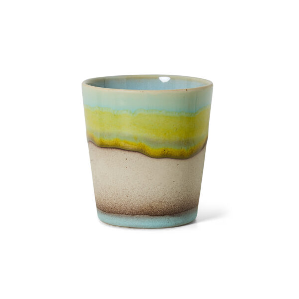 70s ceramics: coffee mug glint | HK Living