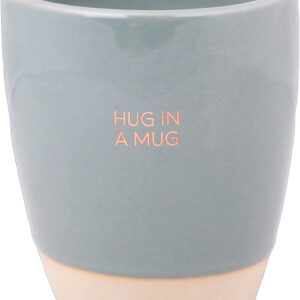 My Flame Organic Candle & Tea Cup "Hug In A Mug"
