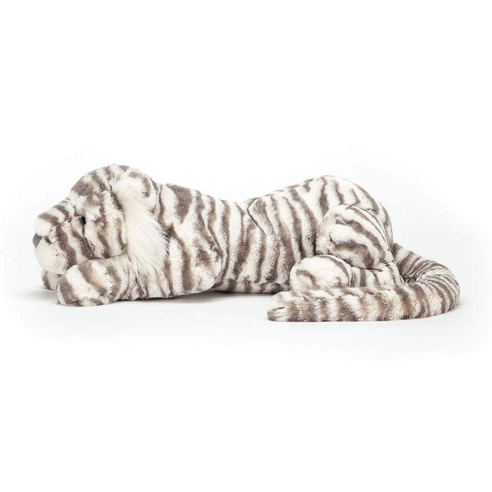 Jellycat Sacha Snow Tiger Little - Afbeelding 3